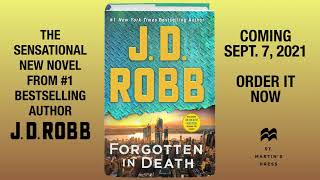 Forgotten in Death by JD Robb Book Trailer [upl. by Gnni]