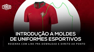 Introdução ao Molde para Uniformes Esportivos [upl. by Yc595]