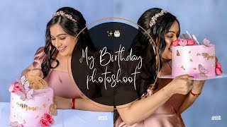 Birthday photoshoot  Celebration  Cake  Manve Surendran  July 10  Chimney vlogs [upl. by Nohs]