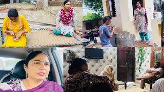 ਕੰਮ ਧੰਦਾ ਕਰ ਕੇ ਗਏ ਪੇਕੇ ਪਿੰਡ  Village lifestyle Pind punjab de new vlog ♥️ [upl. by Aillicsirp665]