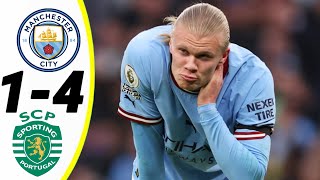 Manchester City vs Sporting  14  all goals amp extended highlights 2024 [upl. by Vaas]