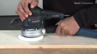 Bosch Exzenterschleifer GEX 125150 AVE Professional [upl. by Trabue218]