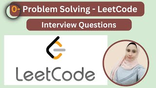 Problem solving LeetCode interview questions بالعربي [upl. by Ahsikad296]