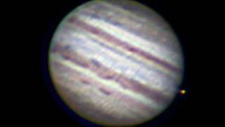 Jupiter amp Io time lapse [upl. by Saiff]