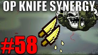 VERY OP Moms Knife Synergy  Binding of Isaac Repentance [upl. by Roobbie]