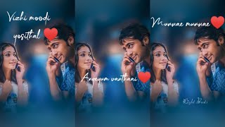 Vizhi moodi yosithal❤️ayan ❤️whatsapp status❤️ [upl. by Jeannie]