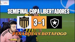 LA COBRA REACCIONA A PEÑAROL VS BOTAFOGO  COPA LIBERTADORES [upl. by Atwahs]