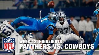 Panthers vs Cowboys  Week 12 Highlights  NFL [upl. by Coryden]