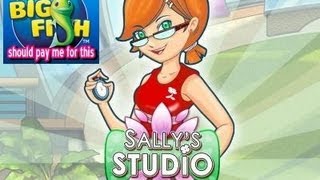 001 Sallys Studio game play Big Fish Games [upl. by Rapsag691]