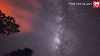 Timelapse of the Perseid meteor shower [upl. by Atsyrc]