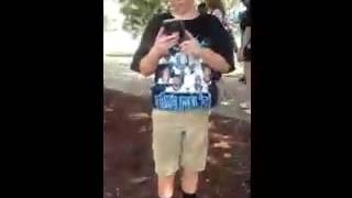 Uncle Surprises his Nephew with PanthersNiners tickets Priceless Reaction [upl. by Redmund465]