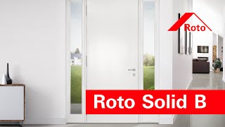 Roto Solid B  Familia de balamale cilindrice pentru uşi din PVC [upl. by Becker]