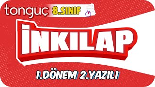 8Sınıf İnkılap 1Dönem 2Yazılıya Hazırlık 📝 2024 [upl. by Erait756]