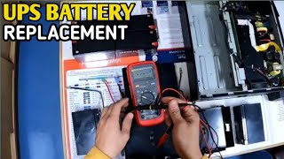 APC Smart UPS RT1000 battery replacement [upl. by Naahsar810]