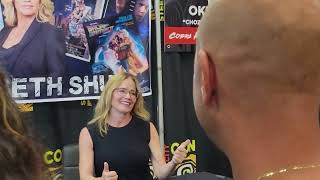 Elisabeth Shue at Steelcitycon [upl. by Dian42]