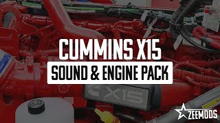 ATS Cummins X15 Sound amp Engine Pack Preview [upl. by Freeland]