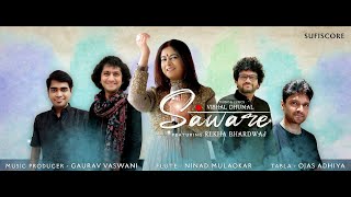 Saware  Rekha Bhardwaj  Vishal Dhumal Gaurav Vaswani  Sufiscore  2021 Music Video [upl. by Ytissac]