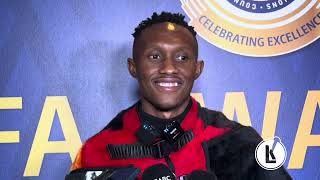 Maseko On Latest Award  Sundowns Success  Career Ambitions [upl. by Aynek347]