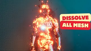 Vaporize in Style Epic Disintegration UE5 VFX Tutorial [upl. by Aenneea485]