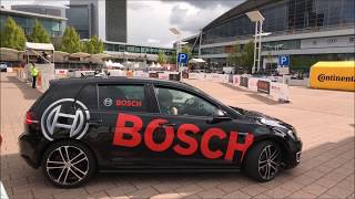 Bosch Fahrerassistenzsysteme auf der IAA2017 [upl. by Naawaj]