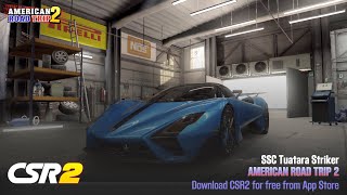 CSR2  Tuatara Striker manual launch  tune amp shift  6676 [upl. by Lacefield]