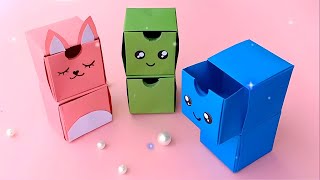 How To Make DIY Paper Box Cupboards Easy StepbyStep Guide [upl. by Stig]