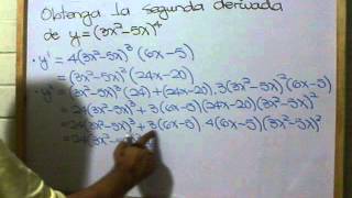 DERIVADAS DE ORDEN SUPERIOR Ejercicio 4 [upl. by Elyod303]