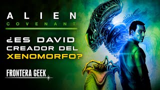 ¿DAVID CREÓ AL XENOMORFO EN ALIEN COVENANT  Origen de la Variante PRAETOMORPH  El Protomorfo [upl. by Aihsetel]