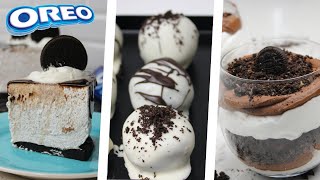 3 Easy Oreo Desserts Recipes [upl. by Ailsun]