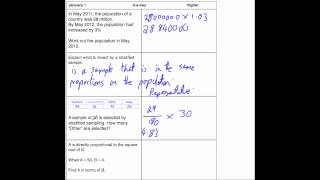 Corbettmaths 5aday Higher  January 1 [upl. by Florenza]