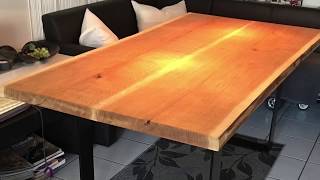 DIY Table Esszimmertisch selber bauen [upl. by Mcneil]