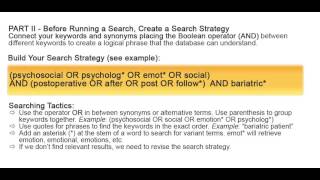 Searching with Keywords in Multiple Databases including CINAHL [upl. by Tuesday]