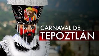 El Carnaval de Tepoztlán y el tradicional brinco del Chinelo [upl. by Eeryk752]