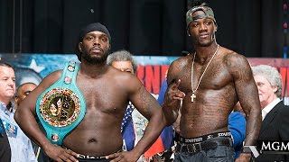 WeighIn Live Stiverne vs Wilder  SHOWTIME Boxing [upl. by Essiralc]