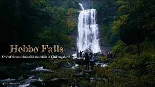 Must visit Waterfall in Chikmagalur Hebbe Falls Cinematic video hebbefallskarnataka chikmagalur [upl. by Ahtnamas]