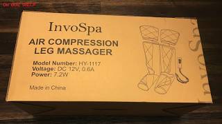 Invospa Leg Massager Review [upl. by Subir]