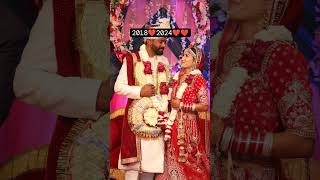 Grateful❤️🧿😇 2018 To 2024 Love Marriage 😍 lovemarriage shortvideo youtubeshorts shorts love [upl. by Okomom]