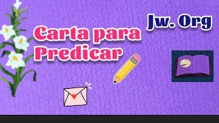 MODELO de carta para PREDICAR  Testigos de Jehová [upl. by Atsilac129]