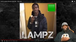 UK DRILL RAP OFB vs N9 NORTH LONDONS BLOODY GANG WAR FUUSHNICKA REACTION [upl. by Takeo]