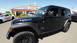 Jeep Willys 4xe 2024 Walkaround  Hybrid OffRoad Power [upl. by Hilly]