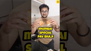 Aj try kiya mumbai wala pav bhaji shorts zomato cloudkitchen viral pizza burger minivlog [upl. by Maurine719]