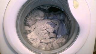 Candy GO 510 GrandO washing machine  Cottons 90 whites boilwash [upl. by Ajnot]