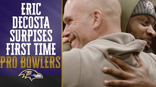 Watch Eric DeCosta Tell FirstTime Pro Bowlers They Made It  Baltimore Ravens [upl. by Fredie]