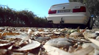 BMW E34 540i 6speed with flowmaster super 10 [upl. by Ecinhoj]