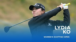 Lydia Ko reflects on her first round 69 3  ISPS Handa Women’s Scottish Open [upl. by Zolner]