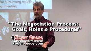 The Negotiation Process Goals Roles amp Procedures [upl. by Amron41]