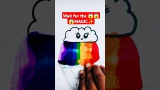 My Best DIY Art Ever 😱🌈😱 shorts ytshorts DIY creative art [upl. by Notirb814]