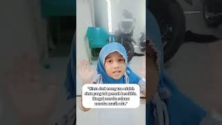 kak Nayah membaca hadits syurga subscribe 🙏🏻 anakpintar anaksolehsolehah [upl. by Dianne]