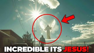 Incredible Miracle Now In Jerusalem Jesus And An Angel Appear On The Street [upl. by Aitat605]