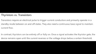 Thyristor Basics Explained [upl. by Modeerf]